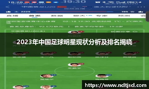 2023年中国足球明星现状分析及排名揭晓